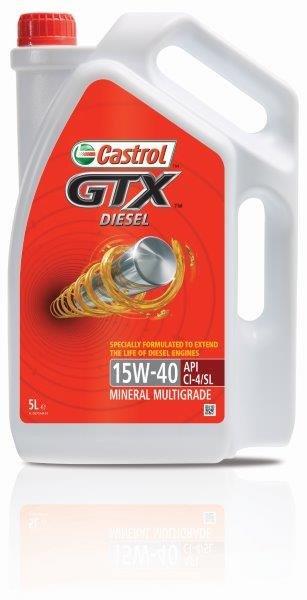 CASTROL GTX DIESEL 15W40 5L HSB Trading Online Store