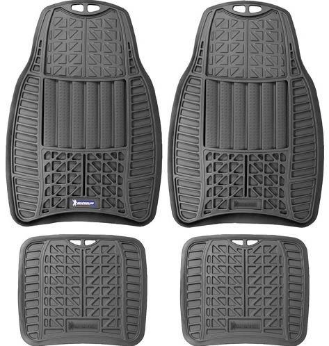 MICHELIN RUBBER BLACK MAT SET FRONT AND REAR 4 PIECE HSB Trading Online Store