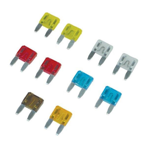 AUTOGEAR BLISTER PACK ASSORTED FUSES OF 1 X 5 AMP, 7.5 AMP AND 2X 10 AMP, 15 AMP, 20 AMP, 25 AMP HSB Trading Online Store