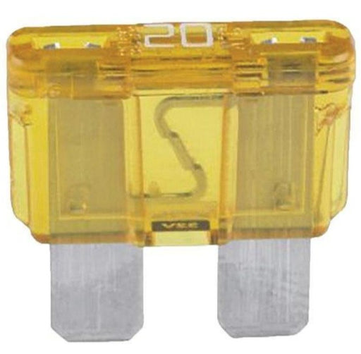 AUTOGEAR BLISTER PACK OF 5 X 20 AMP MINI BLADE FUSES HSB Trading Online Store