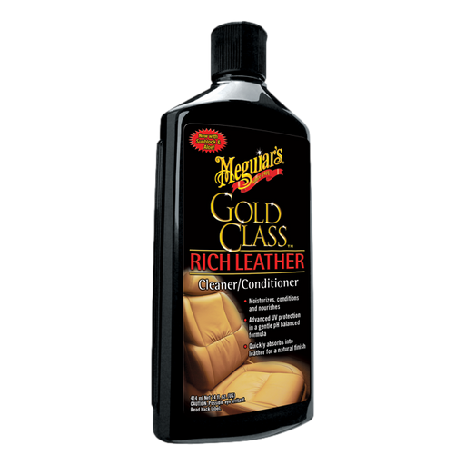 Meguiars Gold Class Leather Cleaner Conditioner 414ML HSB Trading Online Store
