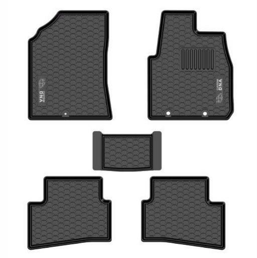 Custom Fit Rubber Mat Set - Hyundai Creta 2018+ Black - HSB Trading Online Store