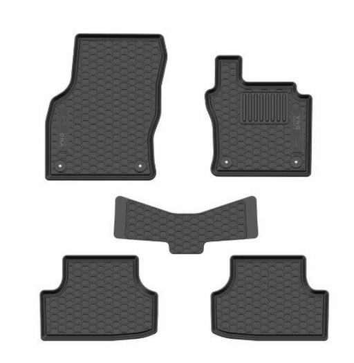 Custom Fit Rubber Mat Set - VW Golf 7 and 7,5 2013+ Black - HSB Trading Online Store