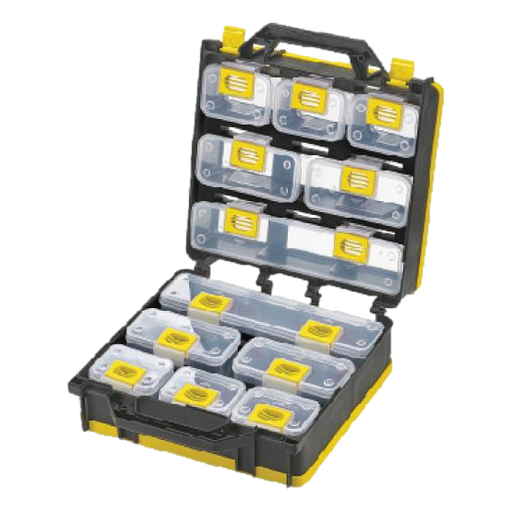 AMPRO ASSORTED CASE WITH 12 VARIOUS COMPARTMENTS HSB Trading Online Store