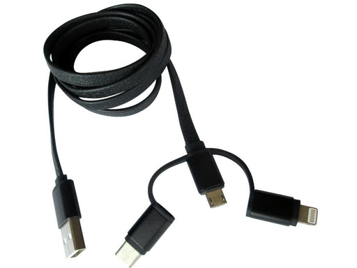 AUTOGEAR 3 IN 1 USB MOBILE ACCESSORY CHARGING CABLE HSB Trading Online Store