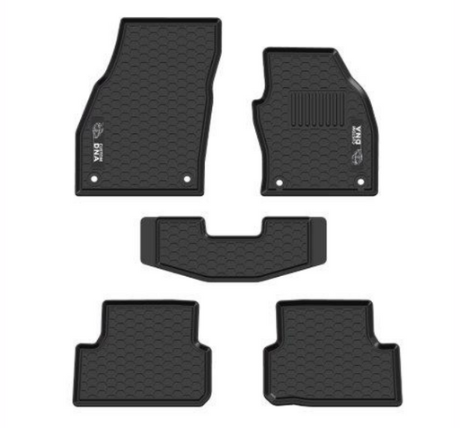 Custom Fit Rubber Mat Set - VW Polo Hatch 2018+ Black - HSB Trading Online Store
