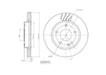Motopart Brake Disc MVD4797 Motopart