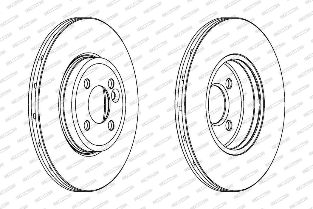Ferodo Brake Disc DDF1711 HSB Trading