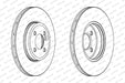 Ferodo Brake Disc DDF1711 HSB Trading