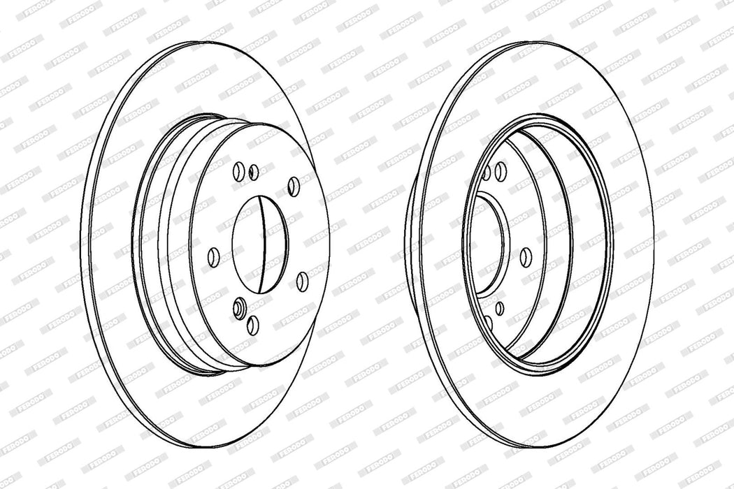 Ferodo Brake Disc DDF819 HSB Trading