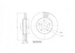 Motopart Brake Disc MVD4925 Motopart