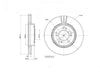 Motopart Brake Disc MVD4413 Motopart