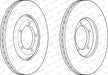 Ferodo Brake Disc DDF2578 HSB Trading