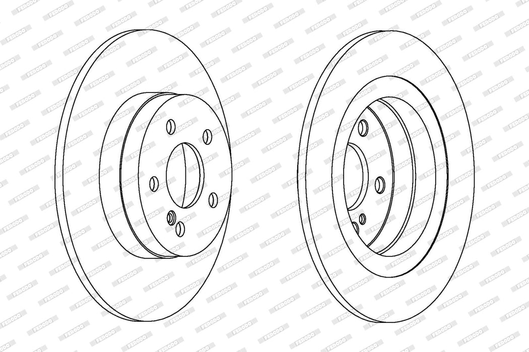 Ferodo Brake Disc DDF1691 HSB Trading