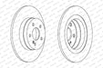Ferodo Brake Disc DDF1691 HSB Trading
