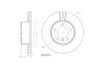 Motopart Brake Disc MVD4056 Motopart