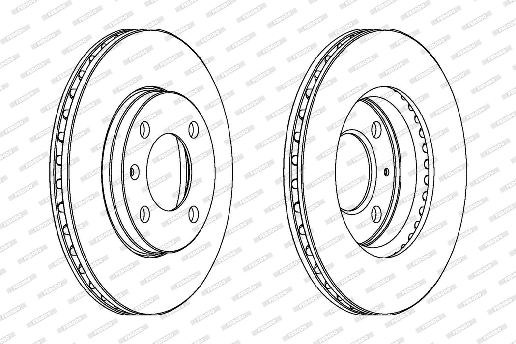 Ferodo Brake Disc DDF175 HSB Trading