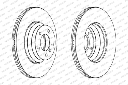 Ferodo Brake Disc DDF1535 HSB Trading