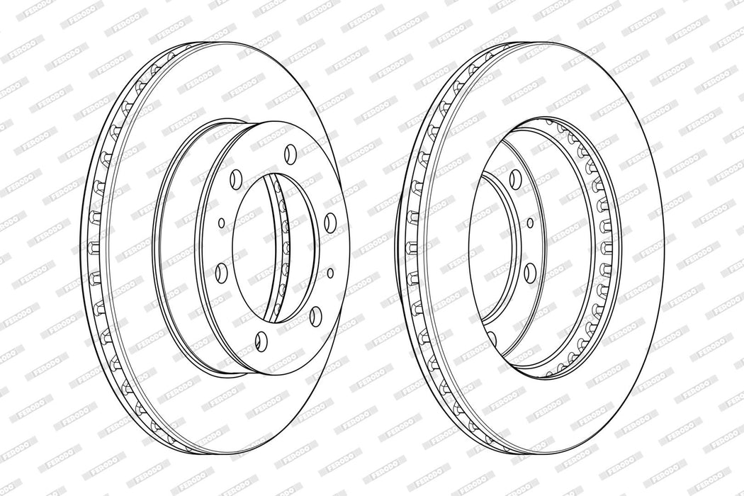 Ferodo Brake Disc DDF1783 HSB Trading
