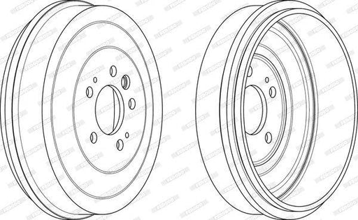 Ferodo Brake Disc FDR329827 HSB Trading