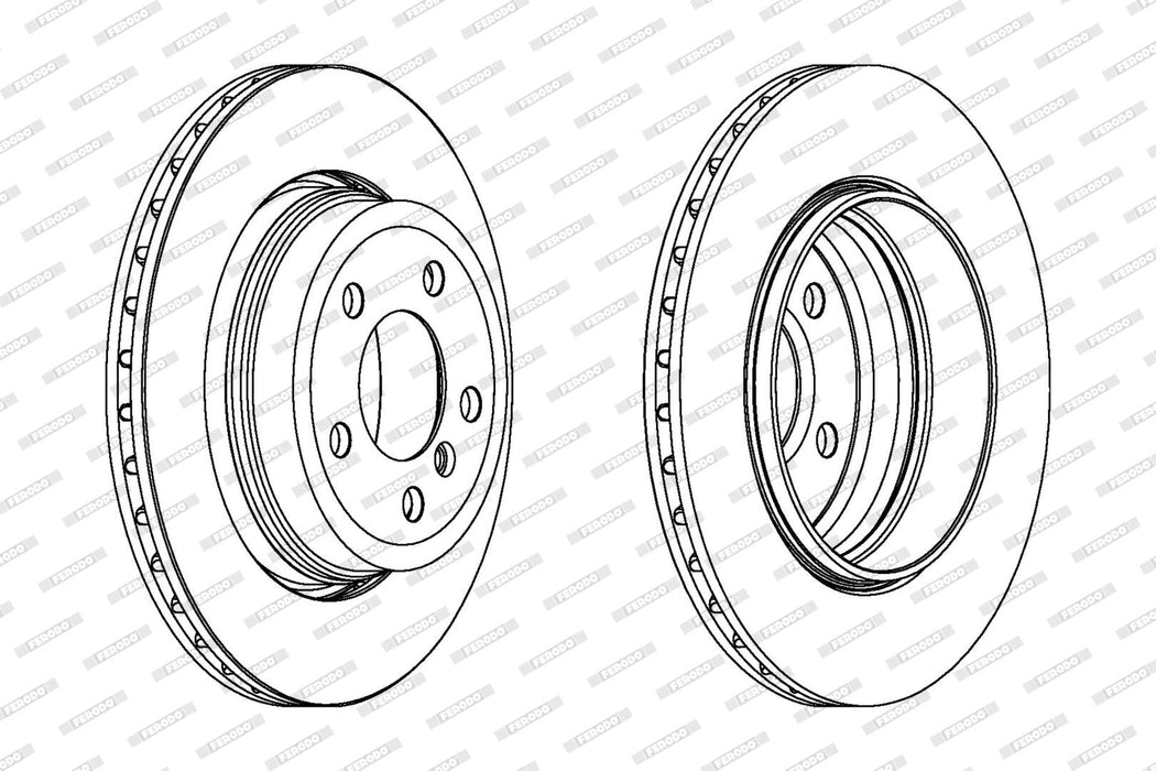 Ferodo Brake Disc DDF1297 HSB Trading