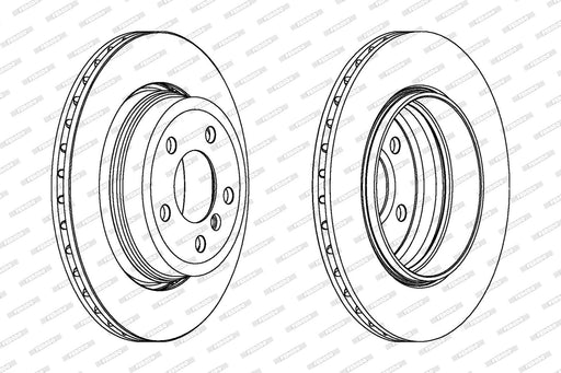 Ferodo Brake Disc DDF1297 HSB Trading