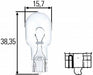 HELLA 12V 16W W2,1X9.5D W16W Light Bulb - HELLA automotive light bulb