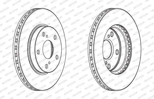 Ferodo Brake Disc DDF1789 HSB Trading