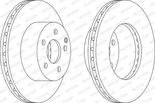 Ferodo Brake Disc DDF1917 HSB Trading
