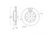 Motopart Brake Disc MVD4575 Motopart