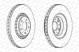 Ferodo Brake Disc DDF1371 HSB Trading
