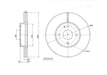 Motopart Brake Disc MVD4819 Motopart