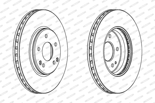 Ferodo Brake Disc DDF1136 HSB Trading