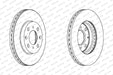 Ferodo Brake Disc DDF1231 HSB Trading