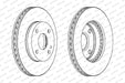 Ferodo Brake Disc DDF1104 HSB Trading