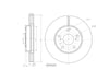 Motopart Brake Disc MVD4201 Motopart