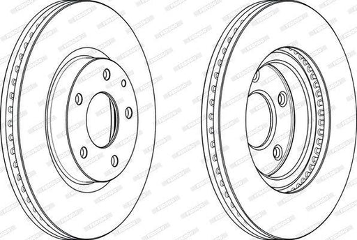 Ferodo Brake Disc DDF2463 HSB Trading
