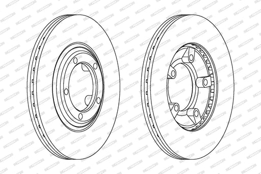 Ferodo Brake Disc DDF826 HSB Trading