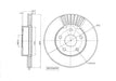 Motopart Brake Disc MVD4999 Motopart