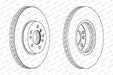 Ferodo Brake Disc DDF1256 HSB Trading