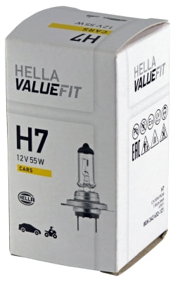 HELLA 12V 55W PX26D H7 Light Bulb - HELLA automotive light bulb