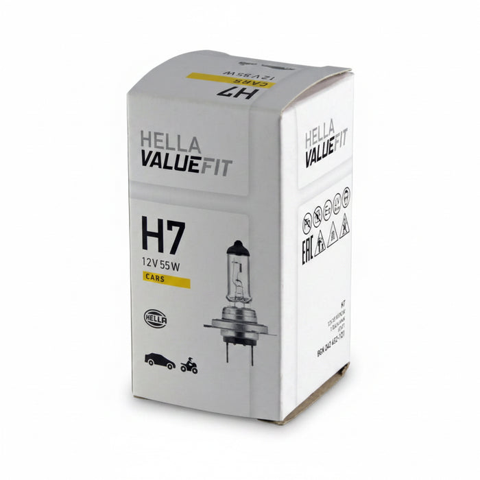 HELLA 12V 55W PX26D H7 Light Bulb - HELLA automotive light bulb