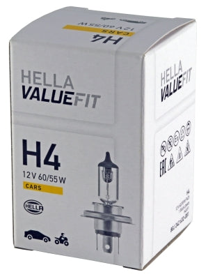 HELLA 12V 60/55W H4 Light Bulb - HELLA automotive light bulb
