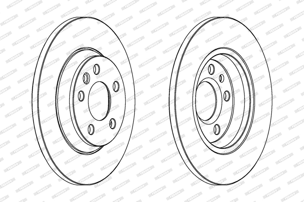 Ferodo Brake Disc DDF1158 HSB Trading