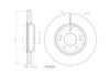 Motopart Brake Disc MVD4668 Motopart