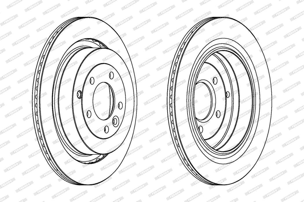 Ferodo Brake Disc DDF1433 HSB Trading