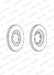 Ferodo Brake Disc DDF1332 HSB Trading