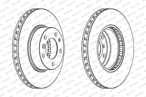 Ferodo Brake Disc DDF222 HSB Trading