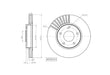 Motopart Brake Disc MVD5115 Motopart