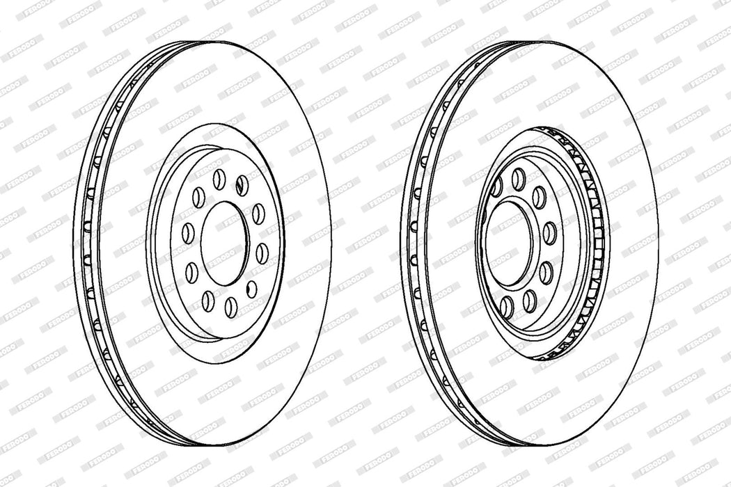 Ferodo Brake Disc DDF1118 HSB Trading